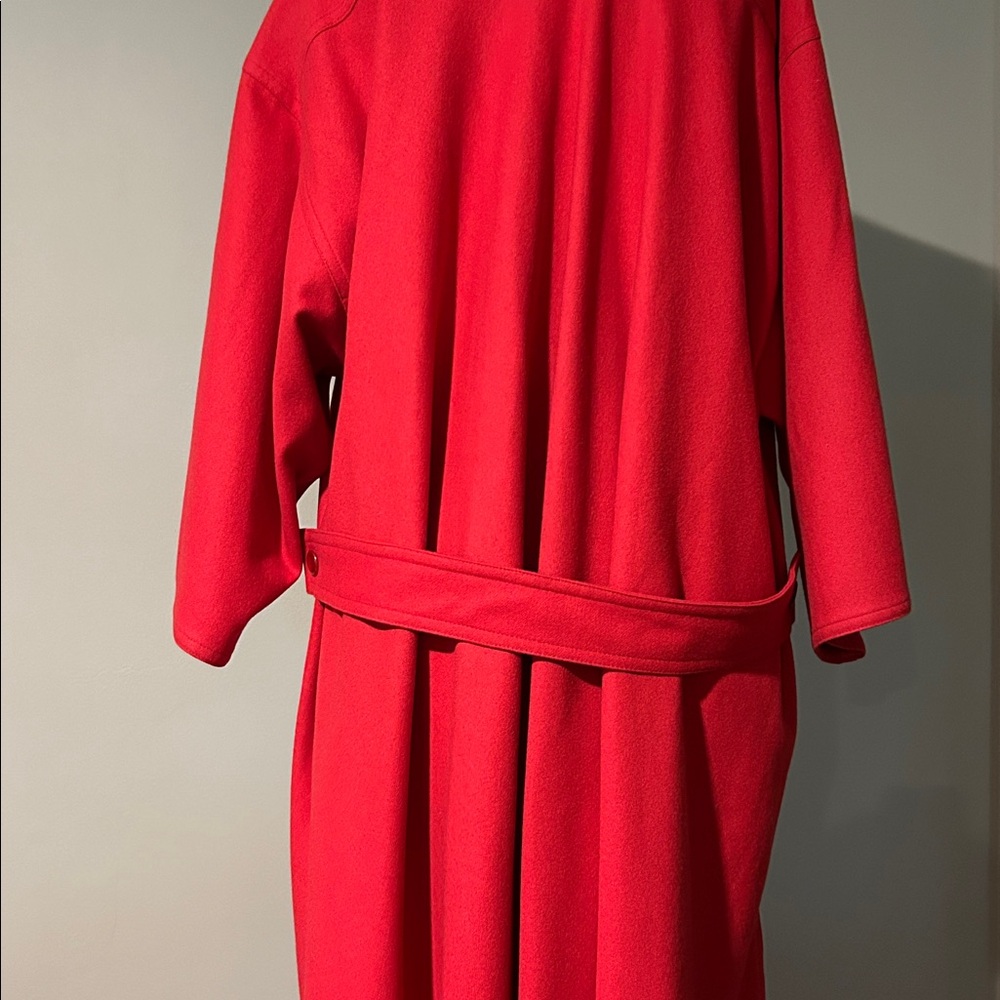 Weekend Red Button-Up Coat - Picture 4 of 9